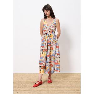 FRNCH Achouak Marche Blanc Dress